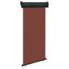 Balcony Side Awning 105x250 cm Brown Colour brown Size 105 x 250 cm Quantity in Package 1 