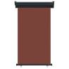 Balcony Side Awning 105x250 cm Brown - Stylish & Functional