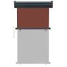 Balcony Side Awning 105x250 cm Brown - Stylish & Functional