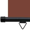 Balcony Side Awning 105x250 cm Brown - Stylish & Functional