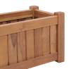 Raised Bed 50x25x25 cm - Solid Teak Wood Planter