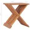 Folding Stool - Solid Teak Wood | Durable & Stylish | HipoMarket