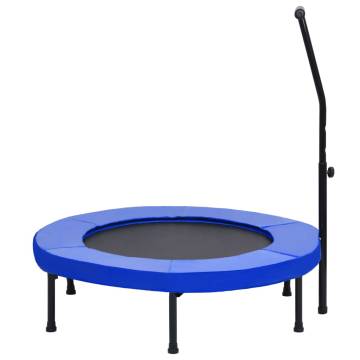 Fitness Trampoline With Handle & Safety Pad - 102 cm