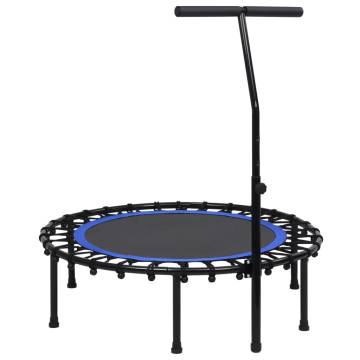 Fitness Trampoline With Handle & Safety Pad - 102 cm