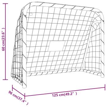 Football Goal with Net 125x96x60 cm - Durable & Portable