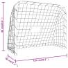 Football Goal with Net 125x96x60 cm - Durable & Portable