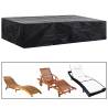 Garden Sunlounger Cover 8 Eyelets 218x77x55 cm Size 218 x 77 x 55 cm Quantity in Package 1 