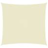 Sunshade Sail Oxford Fabric Rectangular 2.5x3 m Cream Colour cream Size 2.5 x 3 m Quantity in Package 1 