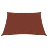 Terracotta Sunshade Sail - 2.5x2.5m Oxford Fabric