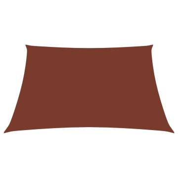 Sunshade Sail Oxford Fabric 7x7 m - Terracotta | HipoMarket