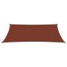 Terracotta Sunshade Sail - 2x4.5m Oxford Fabric | HipoMarket