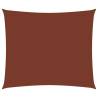 Sunshade Sail Oxford Fabric Rectangular 3x4 m Terracotta Colour terracotta Size 3 x 4 m Quantity in Package 1 