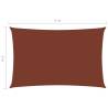 Sunshade Sail Oxford Fabric Rectangular 3x5m - Terracotta