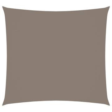 Sunshade Sail Oxford Fabric Square 2x2 m Taupe | HipoMarket