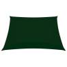 Dark Green Sunshade Sail 7x7 m | Oxford Fabric for Outdoor Use