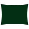 Sunshade Sail Oxford Fabric Rectangular 2x4.5 m Dark Green Colour dark green Size 2 x 4.5 m Quantity in Package 1 