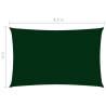 Sunshade Sail Oxford Fabric 2x4.5m Dark Green | HipoMarket