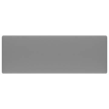 Luxury Matt Light Grey Square Basin - 41x41 cm Ceramic