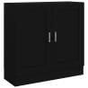 Book Cabinet Black 82.5x30.5x80 cm | Stylish Storage Solution