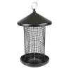 FLAMINGO Bird Feeder Silo Frode - 19 cm Metal Black