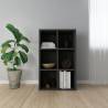 Book Cabinet/Sideboard Black 66x30x98 cm Engineered Wood Colour black Size 66 x 30 x 98 cm Quantity in Package 1 