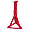 Carpoint 2 Piece Axle Stand Set - 2000 kg Red | Hipo Market