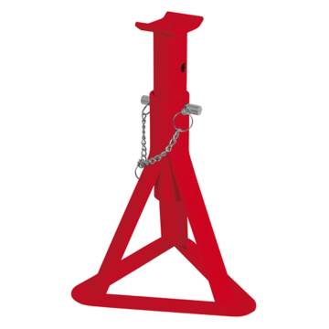 Carpoint 2 Piece Axle Stand Set - 2000 kg Red | Hipo Market