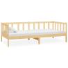 Day Bed Solid Pinewood 90x200 cm - Versatile Sofa & Guest Bed