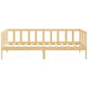 Day Bed Solid Pinewood 90x200 cm - Versatile Sofa & Guest Bed