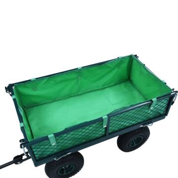 Garden Cart Liner - Durable Green Fabric Utility Bag