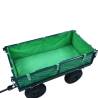 Garden Cart Liner - Durable Green Fabric Utility Bag