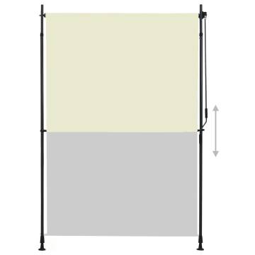 Outdoor Roller Blind 150x270 cm Cream - Privacy & Shade