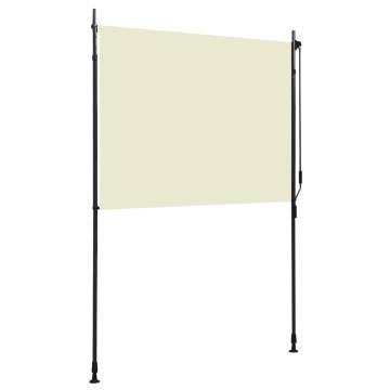 Outdoor Roller Blind 150x270 cm Cream - Privacy & Shade