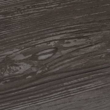 PVC Flooring Planks 4.46 m² Self-Adhesive Striped Wood