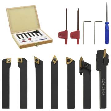 12-Piece Indexable Turning Tool Set - 8x8 mm | HipoMarket