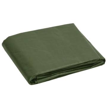 Tarpaulin 180 g/m² 6x6 m Green HDPE - Versatile & Durable