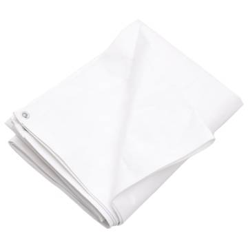 Tarpaulin 260 g/m² 4x5 m White HDPE - Durable & Versatile