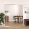 Frosted ESG Glass Sliding Door 102.5x205cm - White