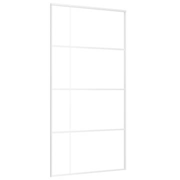 Frosted ESG Glass Sliding Door 102.5x205cm - White