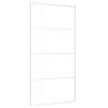 Frosted ESG Glass Sliding Door 102.5x205cm - White