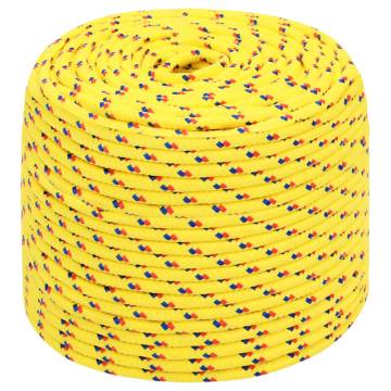 Boat Rope Yellow 8 mm 50 m Polypropylene - Durable & Versatile