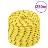 Boat Rope Yellow 12 mm 250 m Polypropylene Colour yellow Quantity in Package 1 Length 250 m Diameter 12 mm 