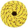 Boat Rope Yellow 12mm 250m - Durable Polypropylene