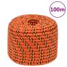 Boat Rope Orange 14 mm 100 m Polypropylene Colour orange Quantity in Package 1 Length 100 m Diameter 14 mm 