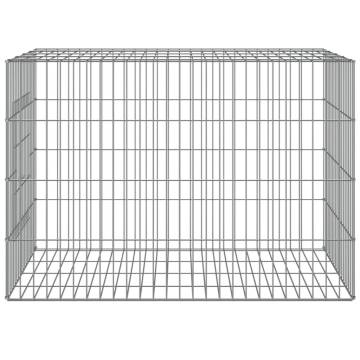 Rabbit Cage 78x54x54 cm - Durable Galvanised Iron