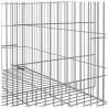 Rabbit Cage 78x54x54 cm - Durable Galvanised Iron