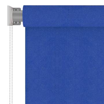 Outdoor Roller Blind 100x140 cm Blue - High-Quality UV Protection