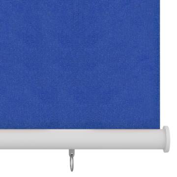 Outdoor Roller Blind 100x140 cm Blue - High-Quality UV Protection