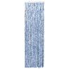 Insect Curtain Blue, White & Silver | 56x185 cm Chenille