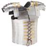 Roman Soldier Body Armour Replica LARP Silver Steel Model design 1 